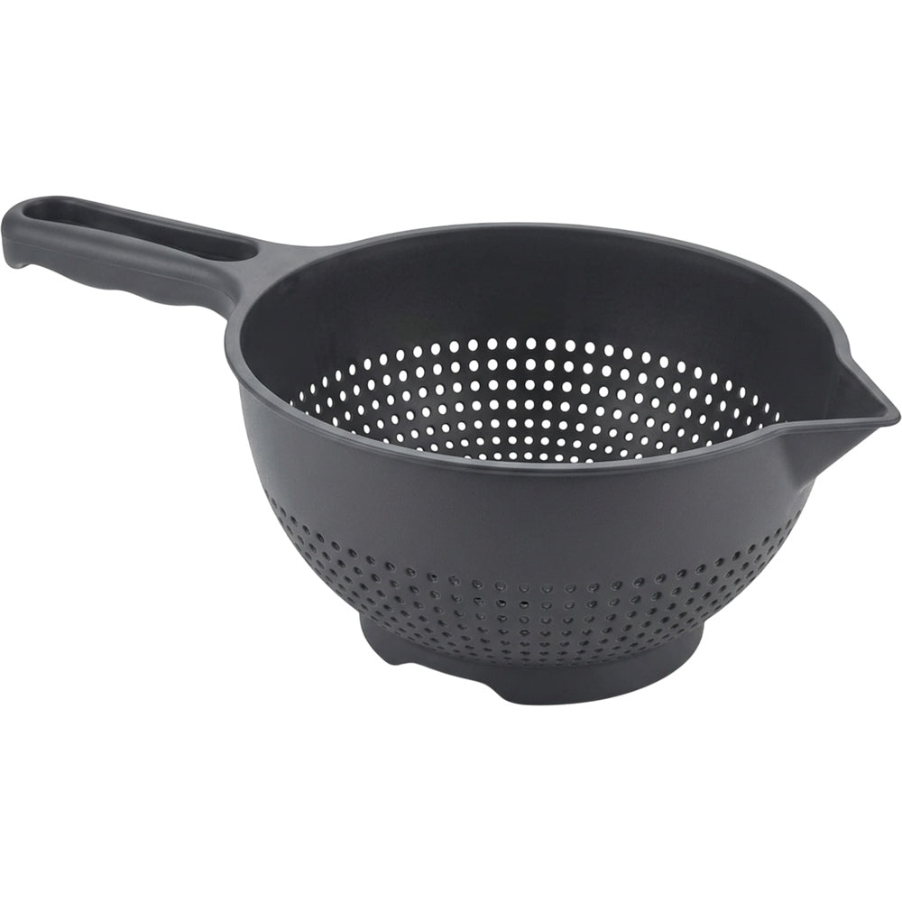 Vqun Handled Pour Colander 2.8 L Charcoal - Product view